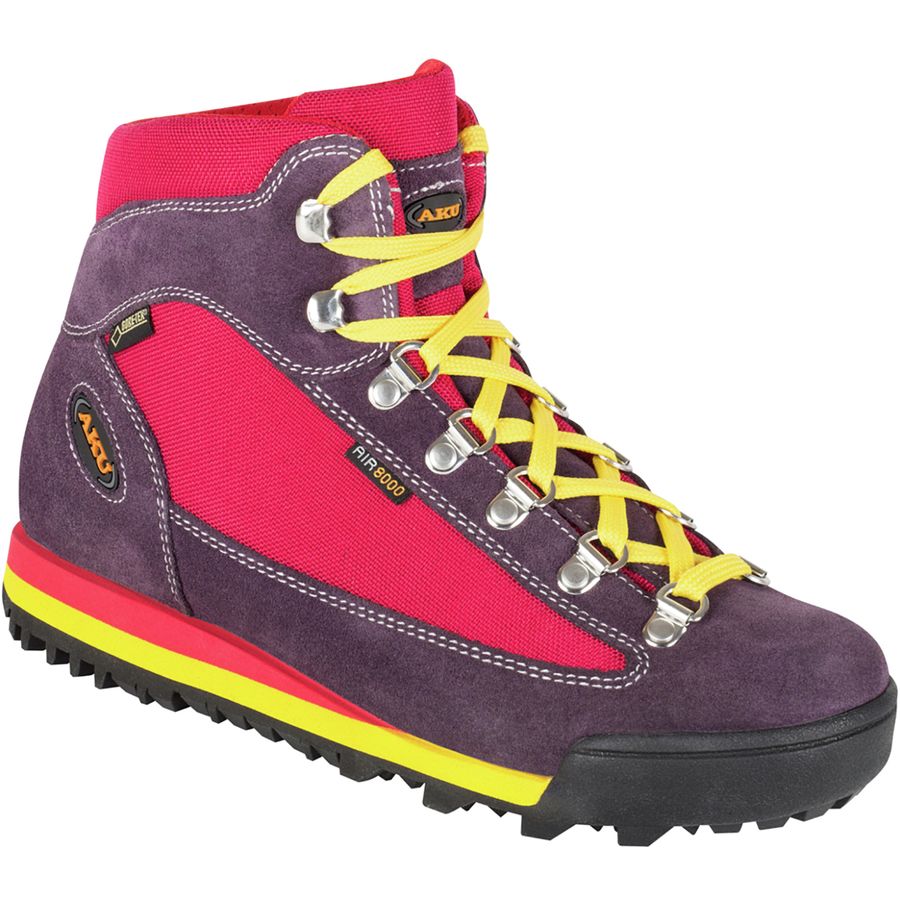 colorful hiking boots